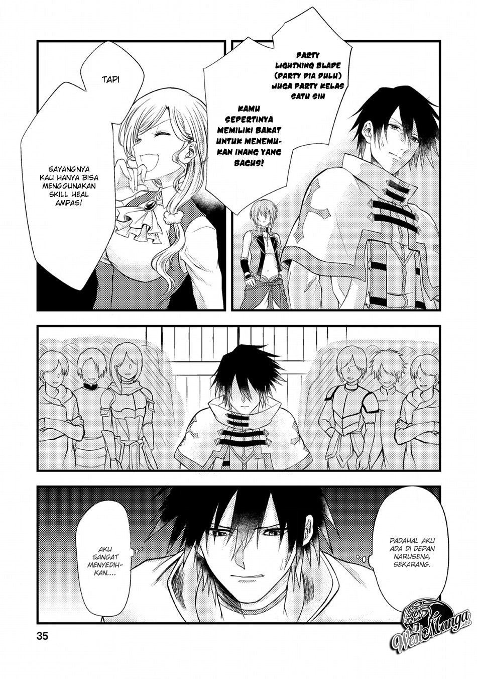 Party Kara Tsuihou Sareta Sono Chiyushi, Jitsuha Saikyou Nitsuki Chapter 02 Bahasa Indonesi